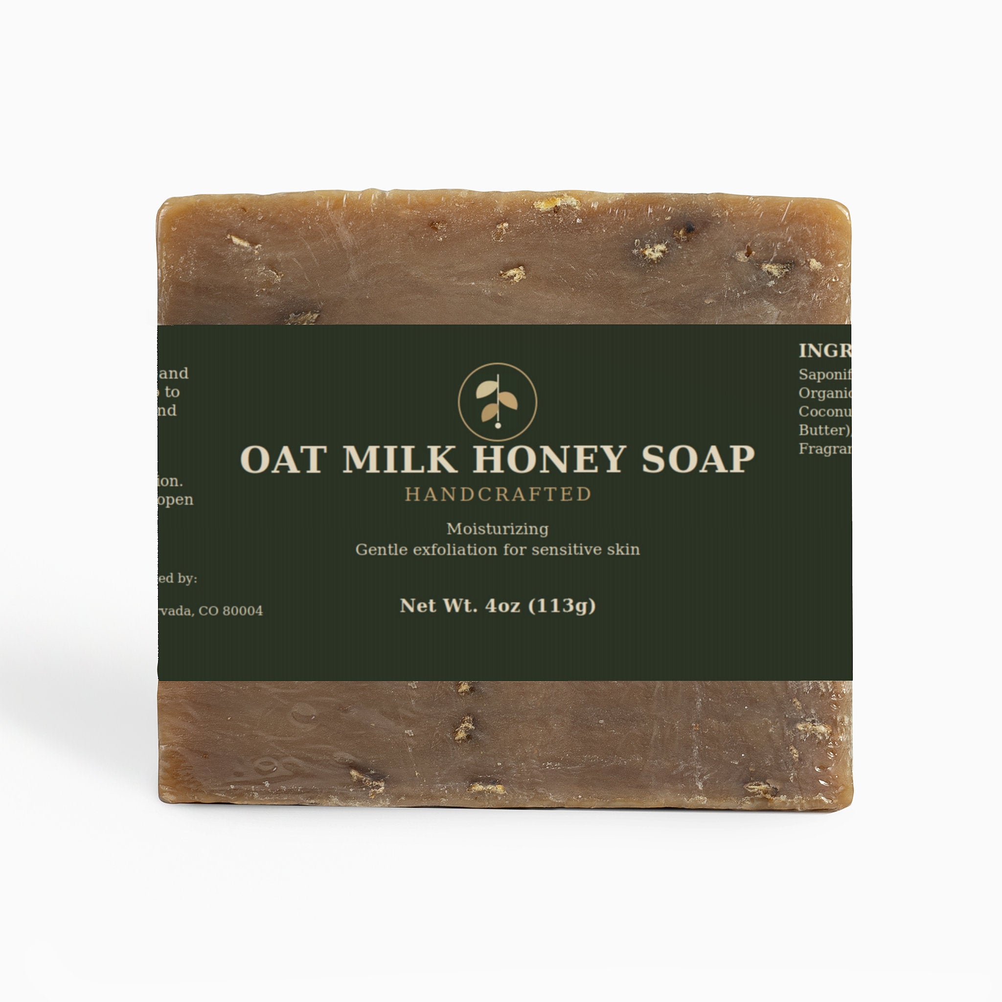 Oat Milk Honey Soap