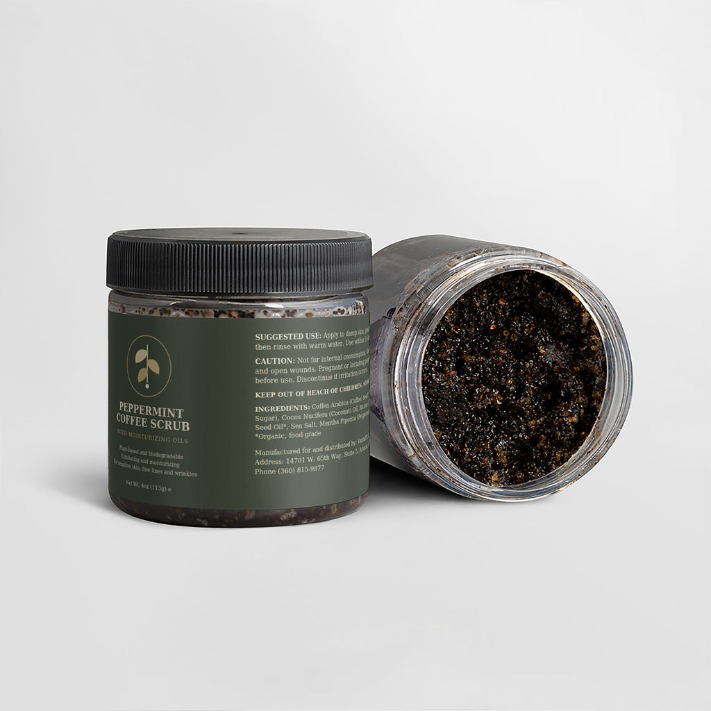 Peppermint Coffee Scrub