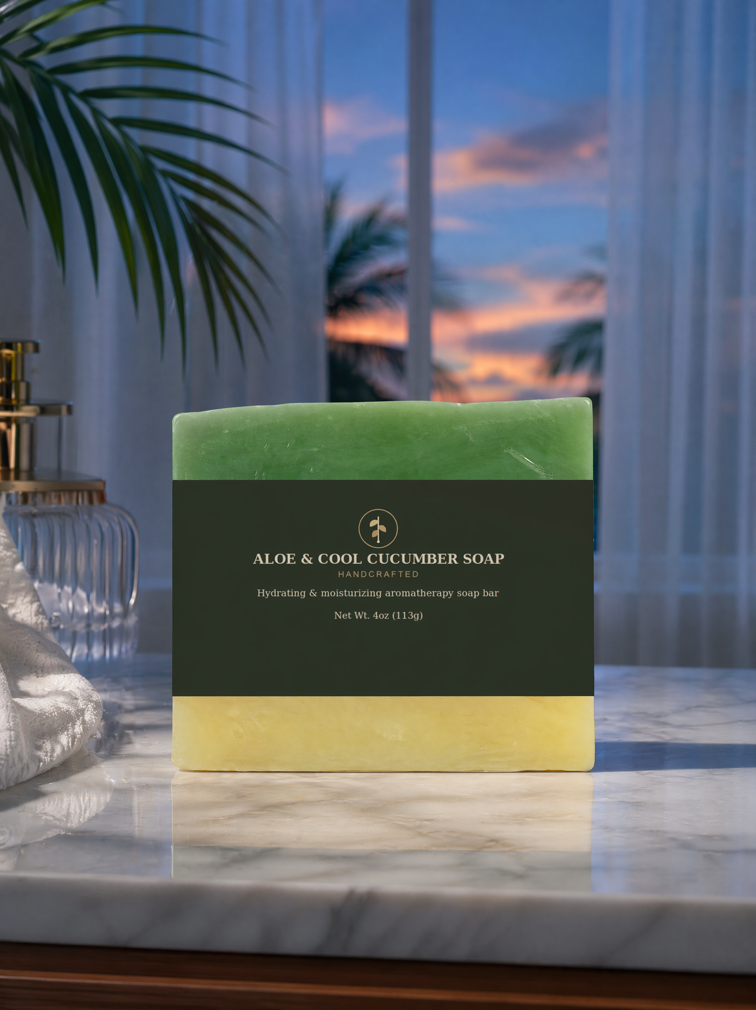 Aloe & Cool Cucumber Soap