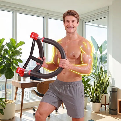 HOPHORSE 10-In-1 AB TRAINER Full Body Workout 3 Resistance Levels 35/44/57 LBS Compact Portable Beginner-Friendly Home & Daily Use Ab Exercise Machine