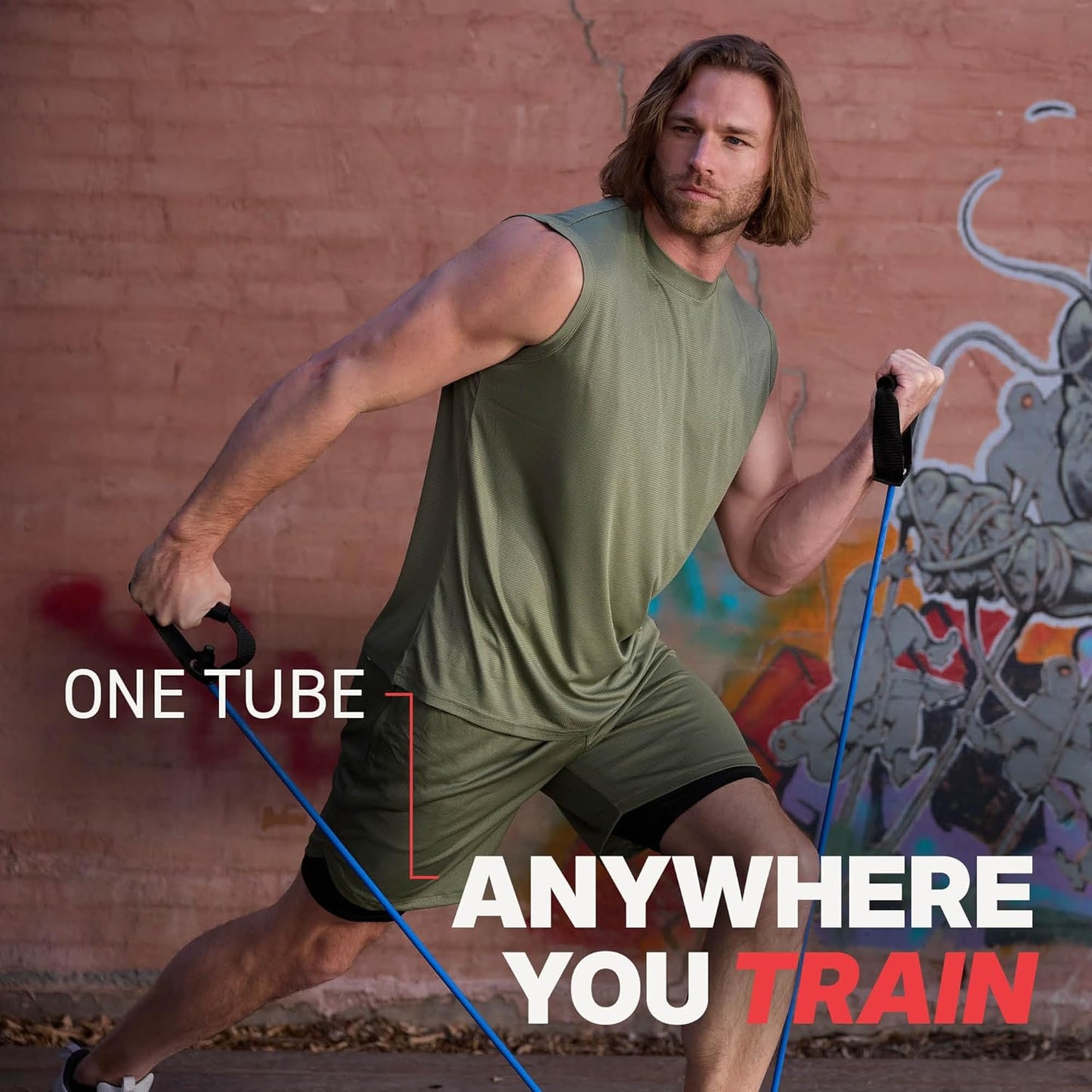 Elevate Your Workout with Xertube Resistance Bands – Versatile Home Gym Fitness Solution with Door Anchor Attachment
