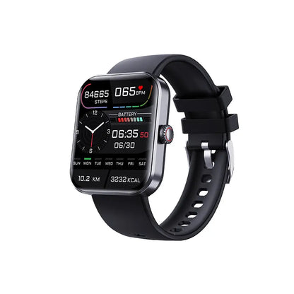 Goldenqblood Glucose Heart Rate Blood Pressure Blood Oxygen Body Temperature Detection Health Sports Waterproof Smart Wearable Smartphone Watcho
