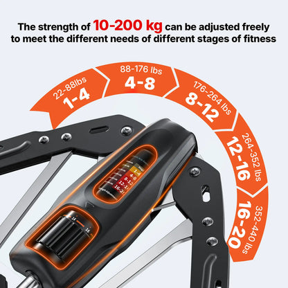 Transform Your Home Workouts with the Merach Hydraulic Arm Trainer - Adjustable Resistance for Ultimate Arm & Shoulder Strength