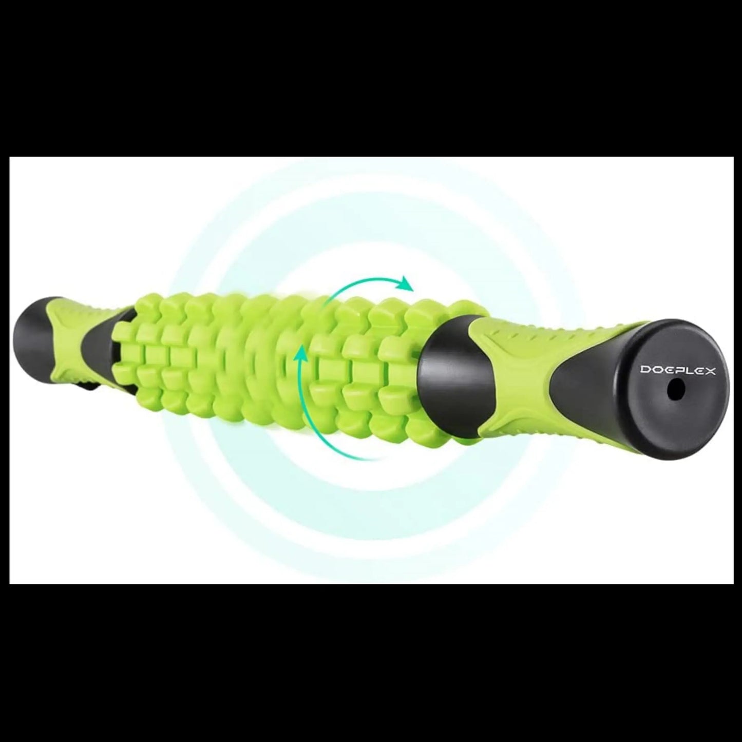 Tikaton Muscle Roller Stick, 17.5 Inches for Athletes, Relieves Cramping, Tightness & Pain, Helps Legs & Back Recovery, Comfort Body Care