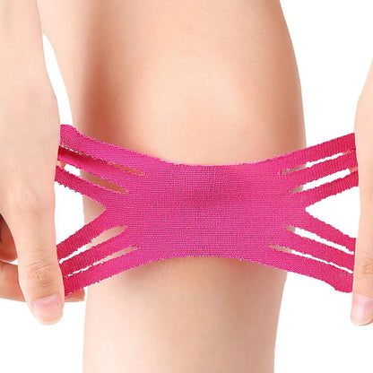 Kinesiology Tape, Muscle Support Elastic Athletic Sports Tape, Recovery Strong Grip Adhesive Tape for Knees, Joint, Shoulder