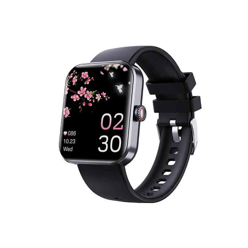 Goldenqblood Glucose Heart Rate Blood Pressure Blood Oxygen Body Temperature Detection Health Sports Waterproof Smart Wearable Smartphone Watcho