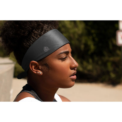 Shadow Gymwrap 2.0 - Adjustable Sports Headband with Evapocool Technology for Sweat Wicking & Absorbing - Perfect Fit for Intense Workouts & Daily Activities