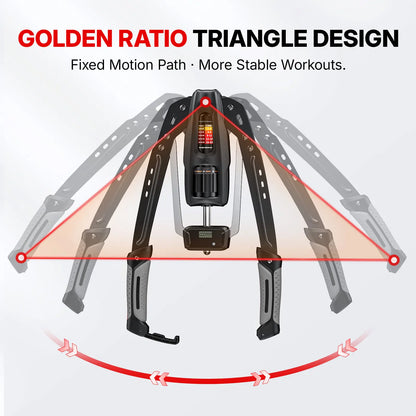 Transform Your Home Workouts with the Merach Hydraulic Arm Trainer - Adjustable Resistance for Ultimate Arm & Shoulder Strength