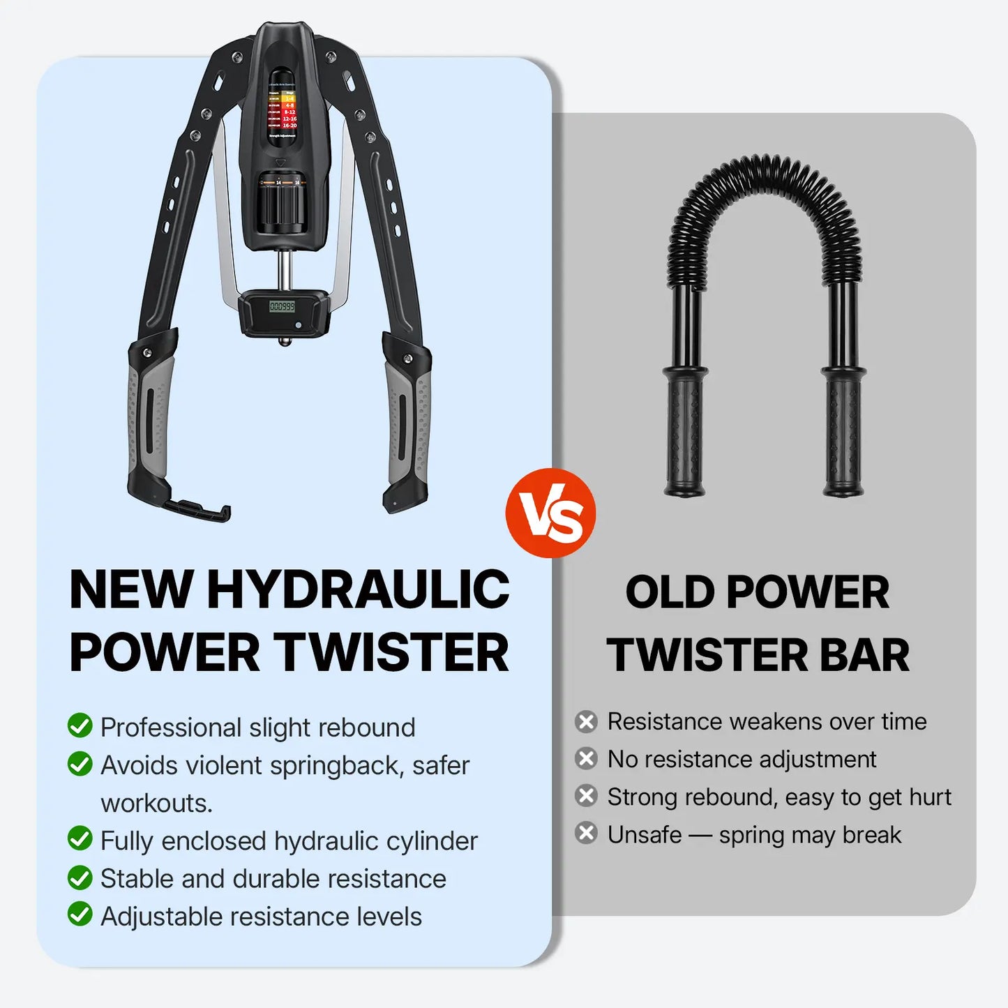 Transform Your Home Workouts with the Merach Hydraulic Arm Trainer - Adjustable Resistance for Ultimate Arm & Shoulder Strength