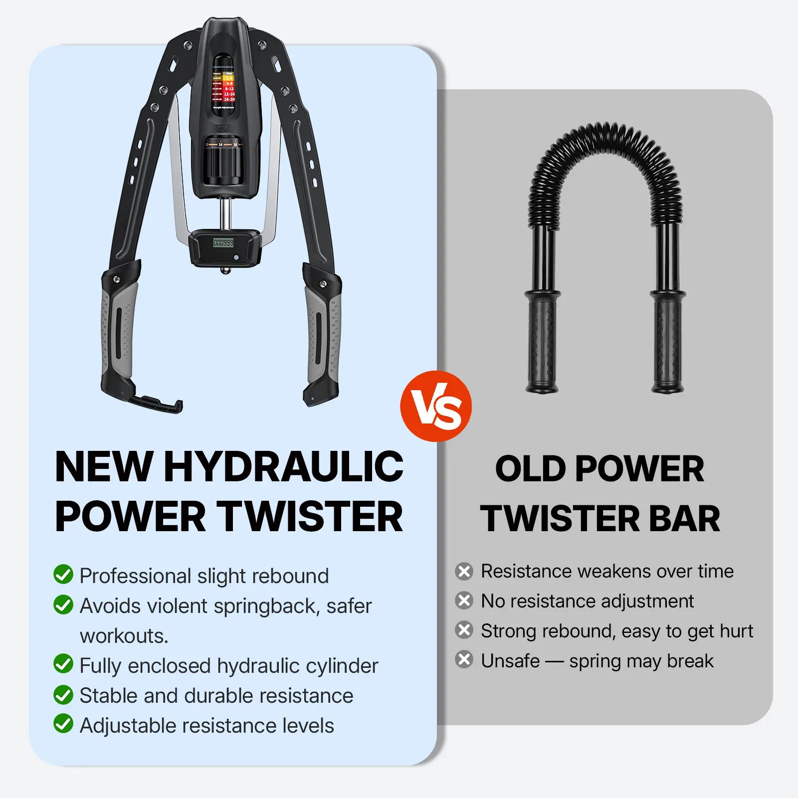 Transform Your Home Workouts with the Merach Hydraulic Arm Trainer - Adjustable Resistance for Ultimate Arm & Shoulder Strength