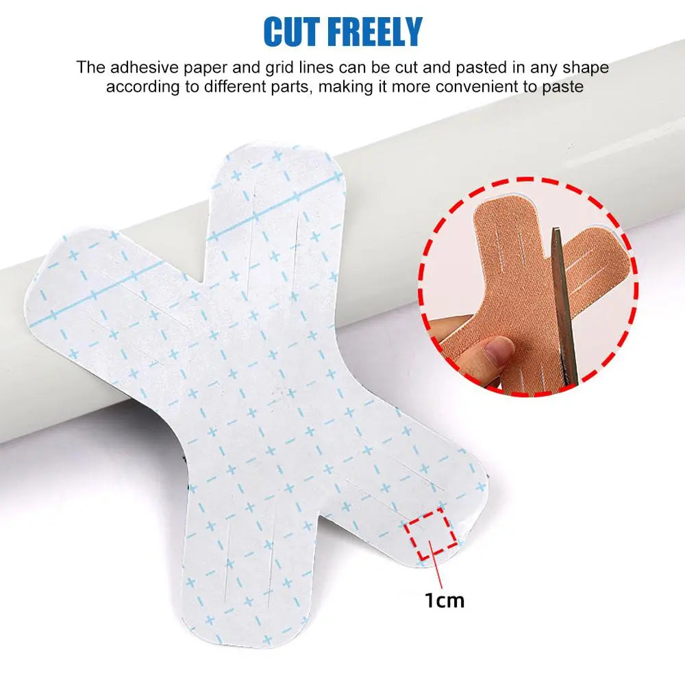 Kinesiology Tape, Muscle Support Elastic Athletic Sports Tape, Recovery Strong Grip Adhesive Tape for Knees, Joint, Shoulder